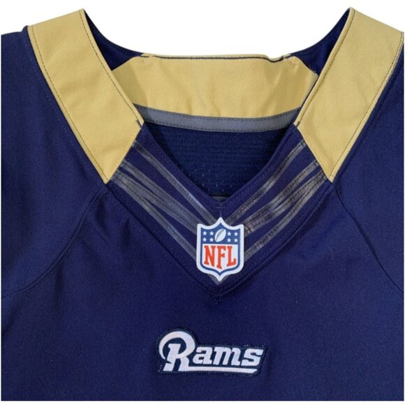 Nike NFL Los Angeles Rams On Field Blank Player Limited Jersey Size 44 / M NEW - Picture 3 of 16